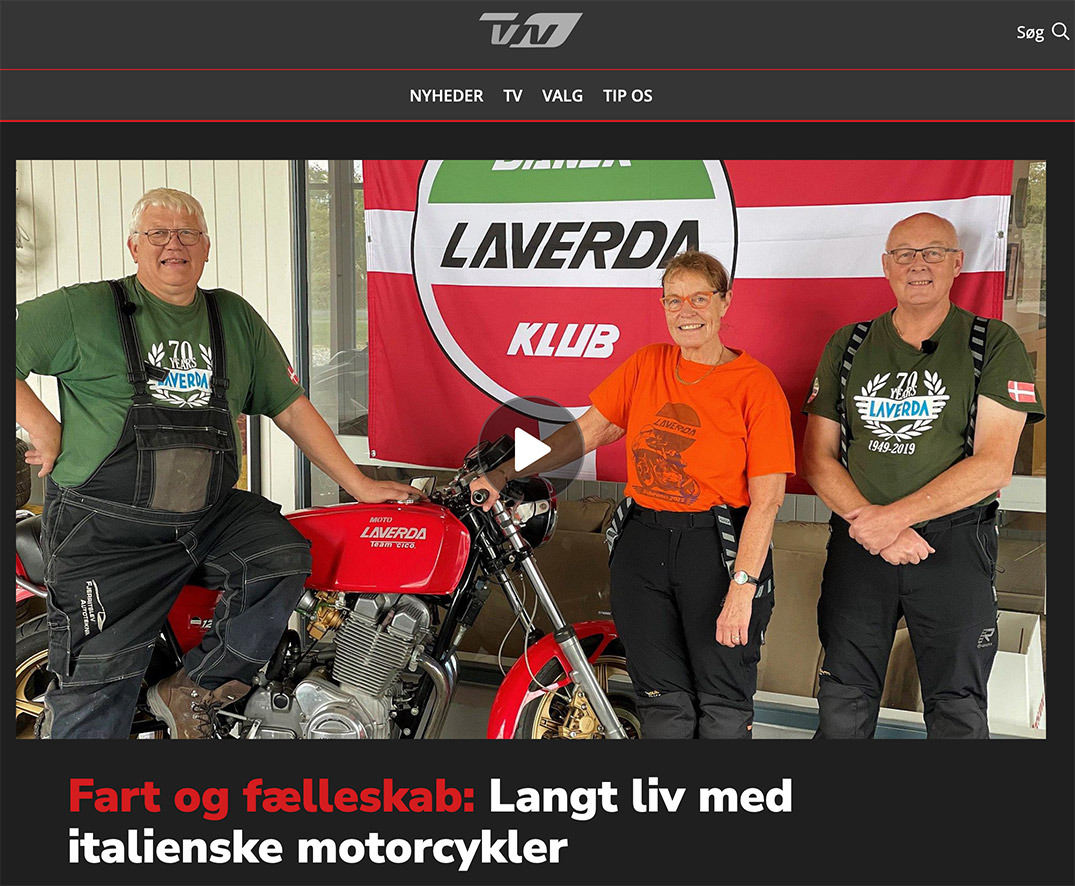 You are currently viewing TV Stars fra Laverda Klubben!